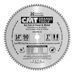 Saeketas Metallile HM 254x2,2/1,8x30 Z60 8'FWF, CMT