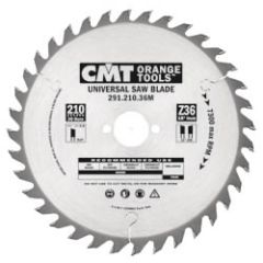 Saeketas puidule 125x2.4/1,4x20mm Z20 a=15° b=15° ATB, CMT