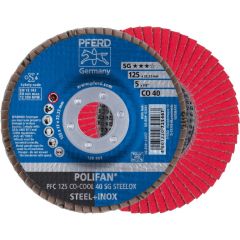 Lamellketas SG STEELOX CO-COOL 125mm P40 PFC, Pferd