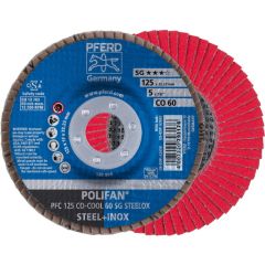 Lamellketas SG STEELOX CO-COOL 125mm P60 PFC, Pferd