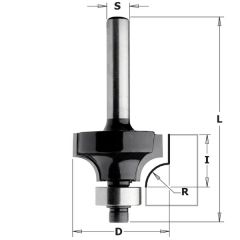 Sõrmfrees laagriga  S=8mm, D=16,7mm, CMT