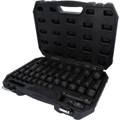 Löökpadrunite komplekt 1/2´´, pikad ja lühikesed, 40-osa, 9-, KS Tools