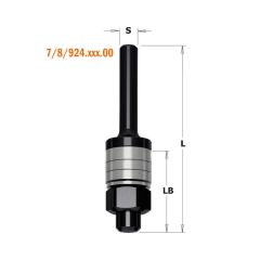 Soonefreesi võll S=8 L=26/61, CMT