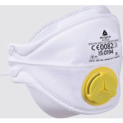 Respiraator, klapiga M1205V D, volditav, 10 tk. FFP2, Delta Plus