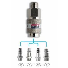 Kiirliitepesa voolikule 8mm, GAV